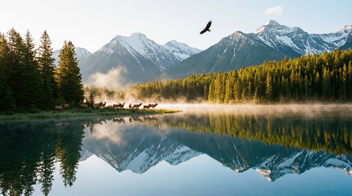 国产主播自然风光视频：高山湖泊的绝美画卷